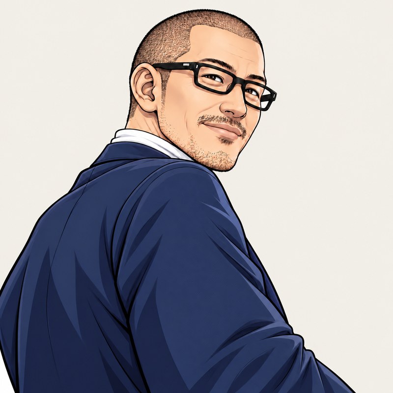 てんだいワークス代表 しみずかずきのイラスト